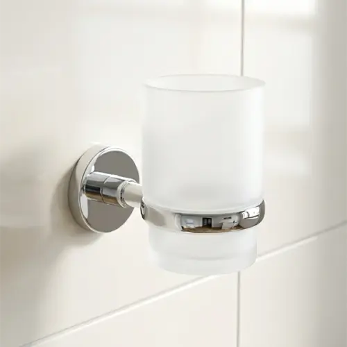 حامل أكواب جداري كارليم تروفا فضي